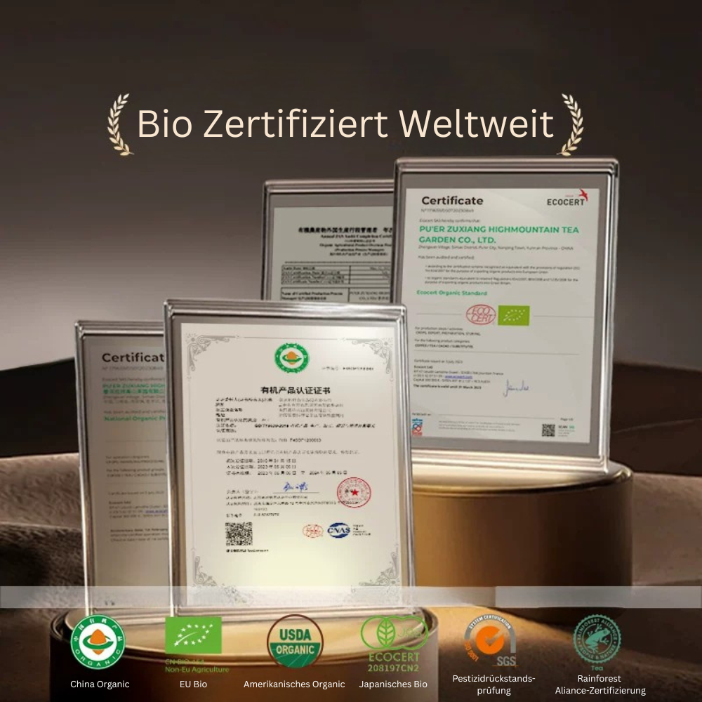 Wuliang Chun Pu – Klassische Serie | Bio Shou Pu-Erh Teekuchen 357 g (Yunnan) - NEU