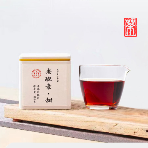 Ban Zhang Stil Shu Pu-Erh Tee – Portionierte Premium Tee-Plättchen (196g) | Jahrgang 2020
