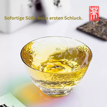 Ban Zhang Stil Gushu Sheng Pu-Erh Tee – Portionierte Premium Tee-Plättchen von alten Teebäumen (196g) | Jahrgang 2018
