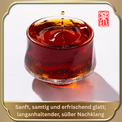 Ban Zhang Stil Shu Pu-Erh Tee – Portionierte Premium Tee-Plättchen (196g) | Jahrgang 2020